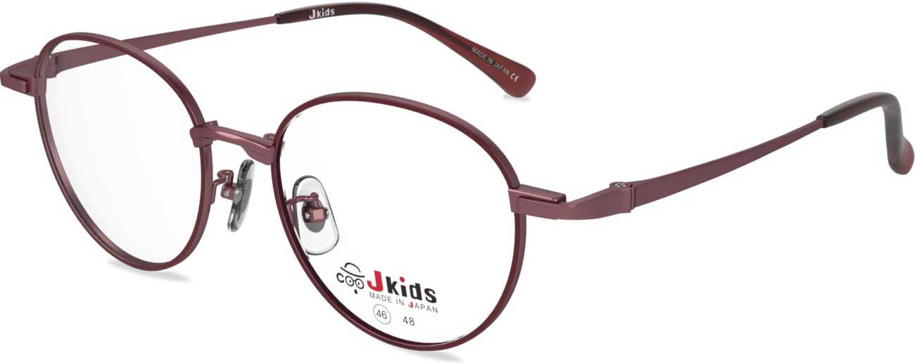 Japanese-Made Children's Glasses GR20 Series｜Wine M/Wine