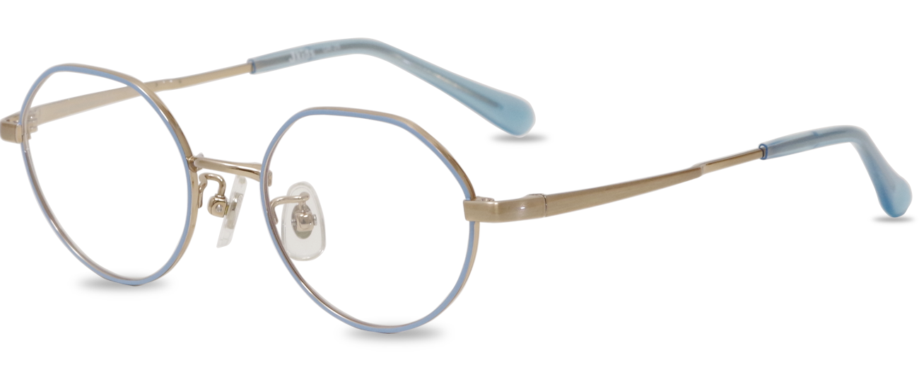 Japanese-Made Children's Glasses GR26 Series｜Drop Color