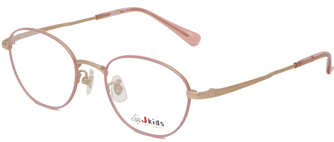 Japan-made children's glasses GR33 series｜Coral color